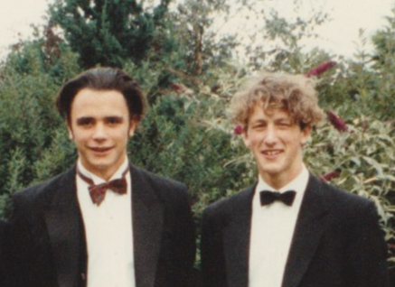 Rob and Woody when they were younger